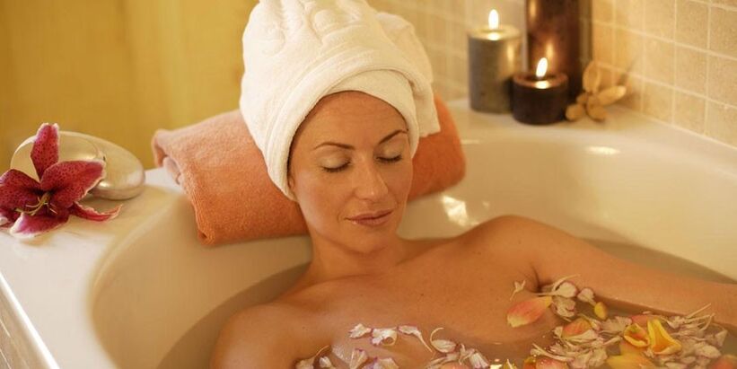 θεραπευτικό λουτρό για την οστεοχονδρωσία